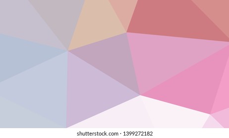 Vector, multicolor geometric background. Triangles, triangulation. Geometric mosaic, colored triangles, application in origami style. Abstract background for web.