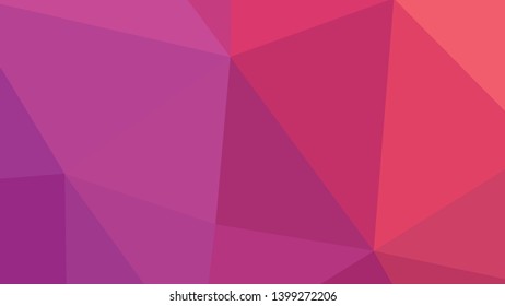 Vector, multicolor geometric background. Triangles, triangulation. Geometric mosaic, colored triangles, application in origami style. Abstract background for web.