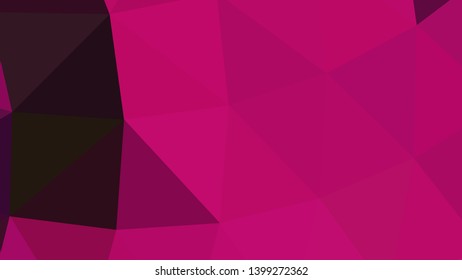 Vector, multicolor geometric background. Triangles, triangulation. Geometric mosaic, colored triangles, application in origami style. Abstract background for web.