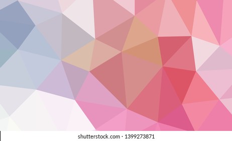 Vector, multicolor geometric background. Triangles, triangulation. Geometric mosaic, colored triangles, application in origami style. Abstract background for web.
