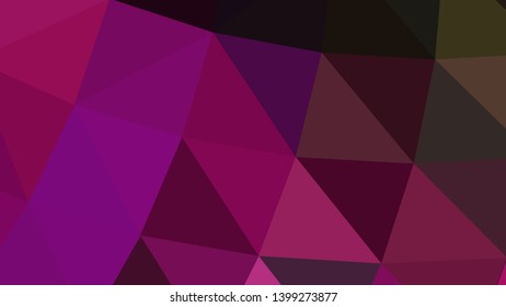 Vector, multicolor geometric background. Triangles, triangulation. Geometric mosaic, colored triangles, application in origami style. Abstract background for web.