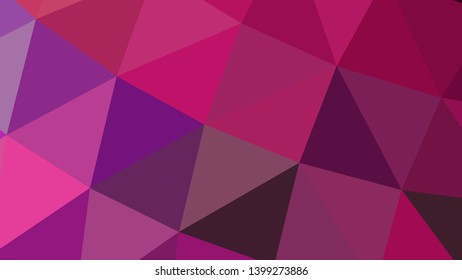 Vector, multicolor geometric background. Triangles, triangulation. Geometric mosaic, colored triangles, application in origami style. Abstract background for web.