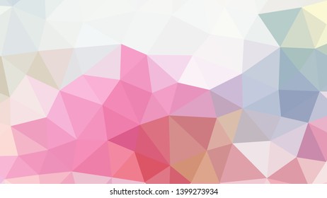 Vector, multicolor geometric background. Triangles, triangulation. Geometric mosaic, colored triangles, application in origami style. Abstract background for web.