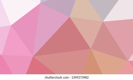 Vector, multicolor geometric background. Triangles, triangulation. Geometric mosaic, colored triangles, application in origami style. Abstract background for web.