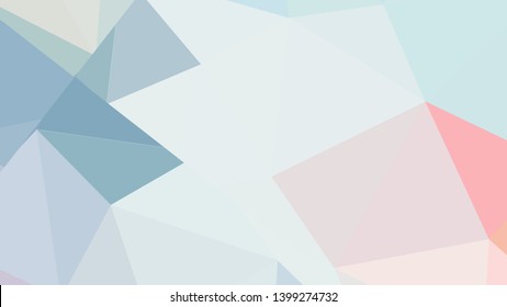 Vector, multicolor geometric background. Triangles, triangulation. Geometric mosaic, colored triangles, application in origami style. Abstract background for web.
