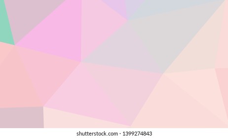 Vector, multicolor geometric background. Triangles, triangulation. Geometric mosaic, colored triangles, application in origami style. Abstract background for web.