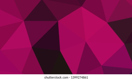 Vector, multicolor geometric background. Triangles, triangulation. Geometric mosaic, colored triangles, application in origami style. Abstract background for web.