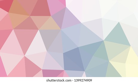 Vector, multicolor geometric background. Triangles, triangulation. Geometric mosaic, colored triangles, application in origami style. Abstract background for web.