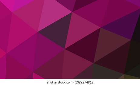 Vector, multicolor geometric background. Triangles, triangulation. Geometric mosaic, colored triangles, application in origami style. Abstract background for web.