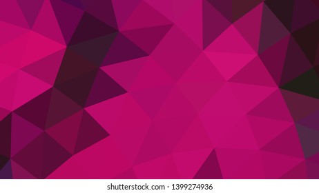Vector, multicolor geometric background. Triangles, triangulation. Geometric mosaic, colored triangles, application in origami style. Abstract background for web.