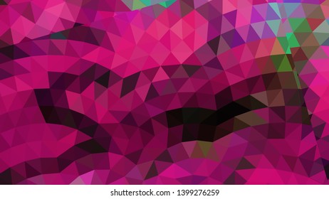 Vector, multicolor geometric background. Triangles, triangulation. Geometric mosaic, colored triangles, application in origami style. Abstract background for web.
