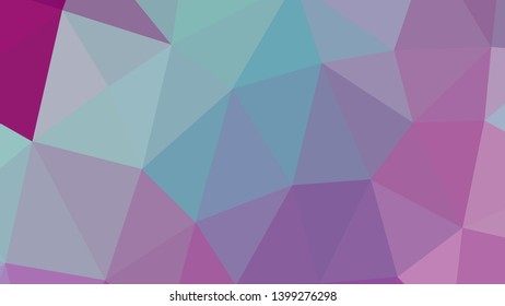 Vector, multicolor geometric background. Triangles, triangulation. Geometric mosaic, colored triangles, application in origami style. Abstract background for web.