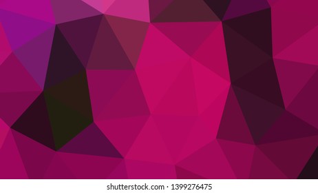 Vector, multicolor geometric background. Triangles, triangulation. Geometric mosaic, colored triangles, application in origami style. Abstract background for web.