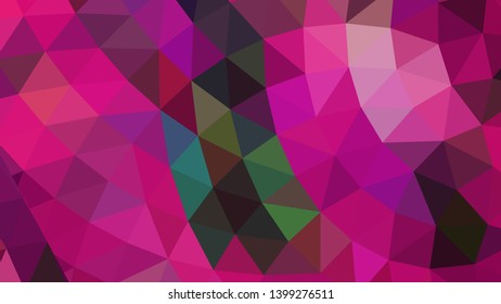 Vector, multicolor geometric background. Triangles, triangulation. Geometric mosaic, colored triangles, application in origami style. Abstract background for web.