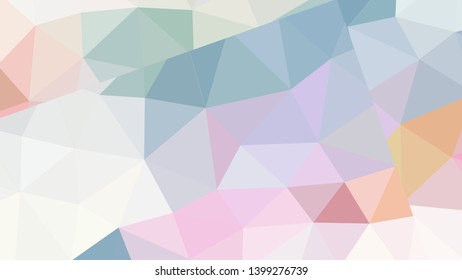 Vector, multicolor geometric background. Triangles, triangulation. Geometric mosaic, colored triangles, application in origami style. Abstract background for web.