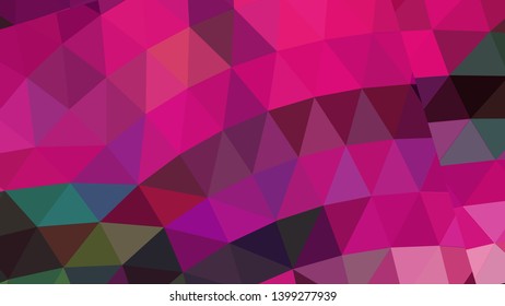 Vector, multicolor geometric background. Triangles, triangulation. Geometric mosaic, colored triangles, application in origami style. Abstract background for web.