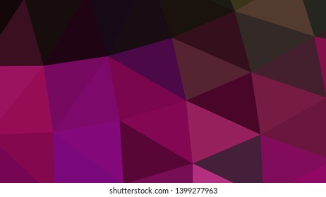 Vector, multicolor geometric background. Triangles, triangulation. Geometric mosaic, colored triangles, application in origami style. Abstract background for web.