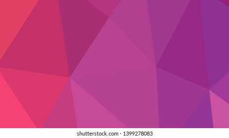 Vector, multicolor geometric background. Triangles, triangulation. Geometric mosaic, colored triangles, application in origami style. Abstract background for web.