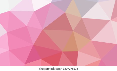 Vector, multicolor geometric background. Triangles, triangulation. Geometric mosaic, colored triangles, application in origami style. Abstract background for web.