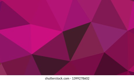 Vector, multicolor geometric background. Triangles, triangulation. Geometric mosaic, colored triangles, application in origami style. Abstract background for web.