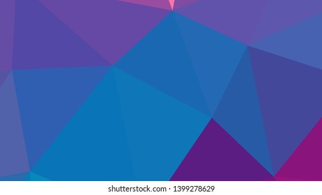 Vector, multicolor geometric background. Triangles, triangulation. Geometric mosaic, colored triangles, application in origami style. Abstract background for web.