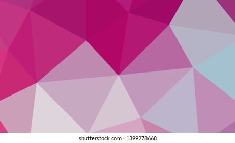 Vector, multicolor geometric background. Triangles, triangulation. Geometric mosaic, colored triangles, application in origami style. Abstract background for web.