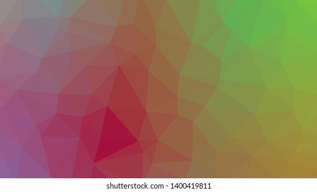 Vector, multicolor geometric background. Triangles, triangulation. Geometric mosaic, colored triangles, application in origami style. Abstract background for web.
