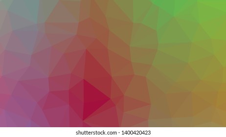Vector, multicolor geometric background. Triangles, triangulation. Geometric mosaic, colored triangles, application in origami style. Abstract background for web.