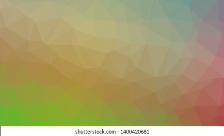 Vector, multicolor geometric background. Triangles, triangulation. Geometric mosaic, colored triangles, application in origami style. Abstract background for web.