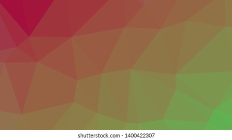 Vector, multicolor geometric background. Triangles, triangulation. Geometric mosaic, colored triangles, application in origami style. Abstract background for web.