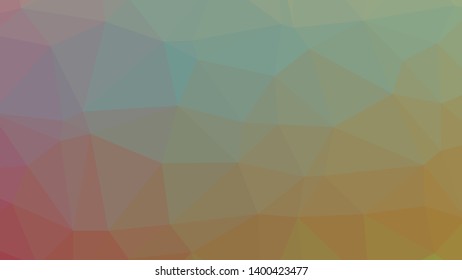 Vector, multicolor geometric background. Triangles, triangulation. Geometric mosaic, colored triangles, application in origami style. Abstract background for web.