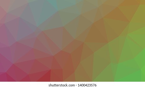 Vector, multicolor geometric background. Triangles, triangulation. Geometric mosaic, colored triangles, application in origami style. Abstract background for web.