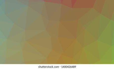 Vector, multicolor geometric background. Triangles, triangulation. Geometric mosaic, colored triangles, application in origami style. Abstract background for web.