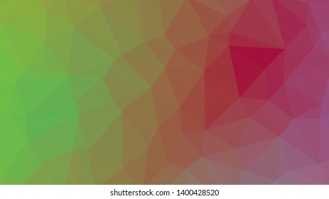 Vector, multicolor geometric background. Triangles, triangulation. Geometric mosaic, colored triangles, application. Abstract background for web.