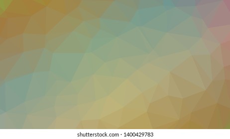Vector, multicolor geometric background. Triangles, triangulation. Geometric mosaic, colored triangles, application in origami style. Abstract background for web.