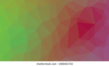 Vector, multicolor geometric background. Triangles, triangulation. Geometric mosaic, colored triangles, application in origami style. Abstract background for web.