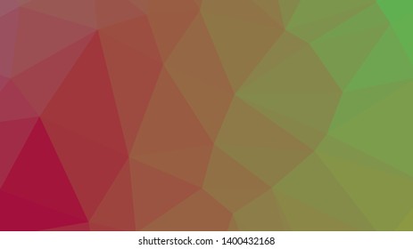 Vector, multicolor geometric background. Triangles, triangulation. Geometric mosaic, colored triangles, application in origami style. Abstract background for web.