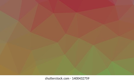 Vector, multicolor geometric background. Triangles, triangulation. Geometric mosaic, colored triangles, application in origami style. Abstract background for web.