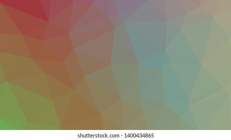 Vector, multicolor geometric background. Triangles, triangulation. Geometric mosaic, colored triangles, application in origami style. Abstract background for web.