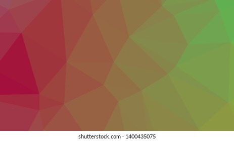 Vector, multicolor geometric background. Triangles, triangulation. Geometric mosaic, colored triangles, application in origami style. Abstract background for web.