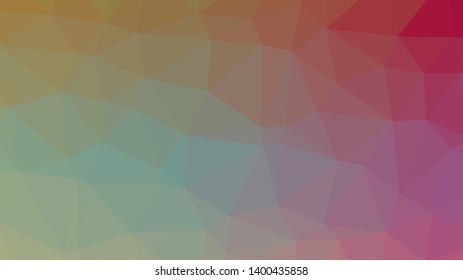 Vector, multicolor geometric background. Triangles, triangulation. Geometric mosaic, colored triangles, application in origami style. Abstract background for web.