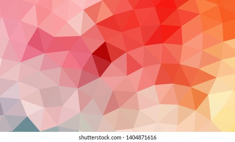 Vector, multicolor geometric background. Triangles, triangulation. Geometric mosaic, colored triangles, application in origami style. Abstract background for web.