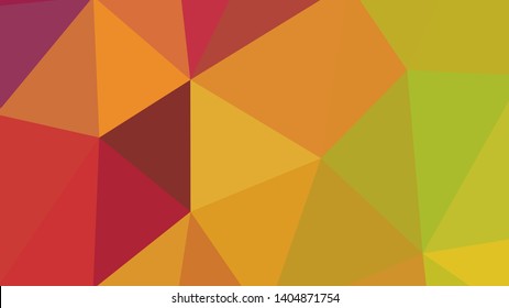 Vector, multicolor geometric background. Triangles, triangulation. Geometric mosaic, colored triangles, application in origami style. Abstract background for web.