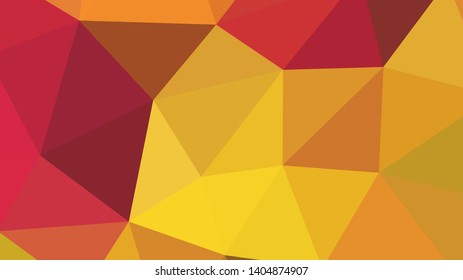 Vector, multicolor geometric background. Triangles, triangulation. Geometric mosaic, colored triangles, application in origami style. Abstract background for web.
