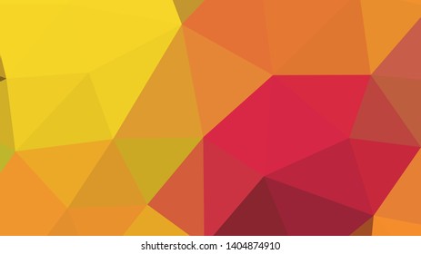 Vector, multicolor geometric background. Triangles, triangulation. Geometric mosaic, colored triangles, application in origami style. Abstract background for web.
