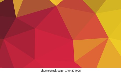 Vector, multicolor geometric background. Triangles, triangulation. Geometric mosaic, colored triangles, application in origami style. Abstract background for web.
