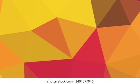 Vector, multicolor geometric background. Triangles, triangulation. Geometric mosaic, colored triangles, application in origami style. Abstract background for web.