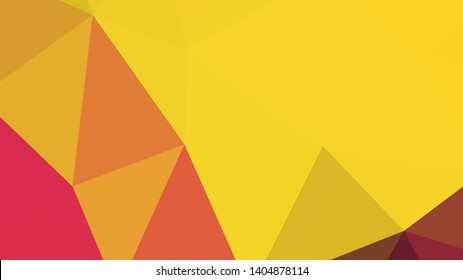 Vector, multicolor geometric background. Triangles, triangulation. Geometric mosaic, colored triangles, application in origami style. Abstract background for web.