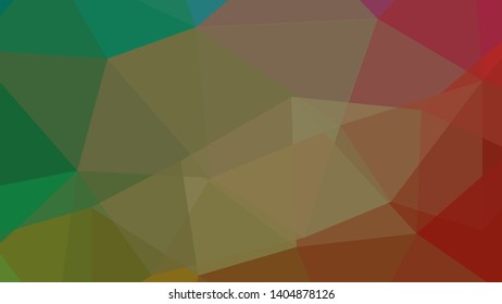 Vector, multicolor geometric background. Triangles, triangulation. Geometric mosaic, colored triangles, application in origami style. Abstract background for web.