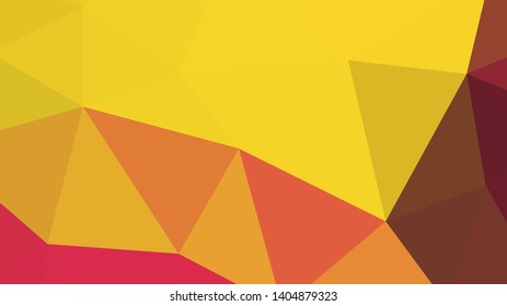 Vector, multicolor geometric background. Triangles, triangulation. Geometric mosaic, colored triangles, application in origami style. Abstract background for web.